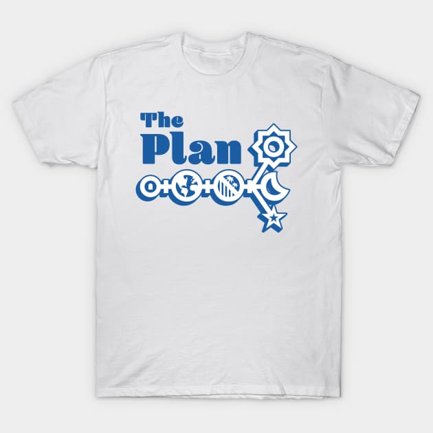 The Plan T-Shirt by Curiositees Co.